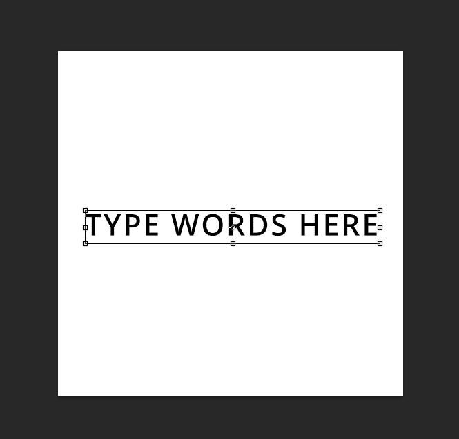 add text in photoshop 3