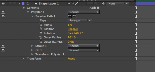 how to draw triangle in after effects 3