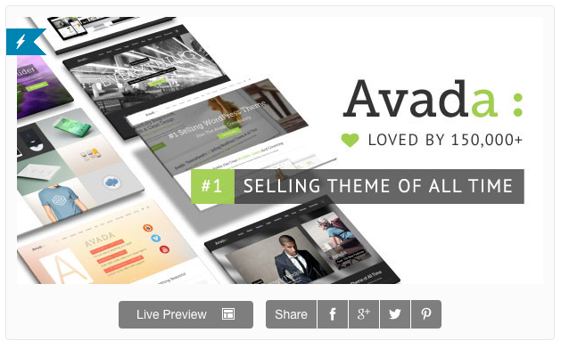 avada wordpress theme