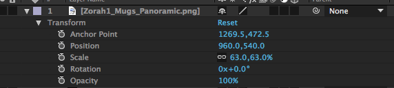 after effects transformations