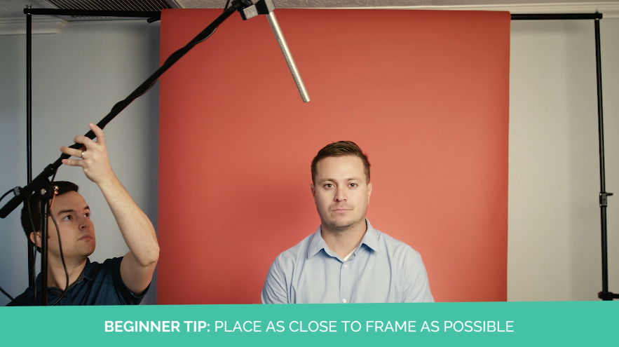 video production bootcamp - learn audio recording