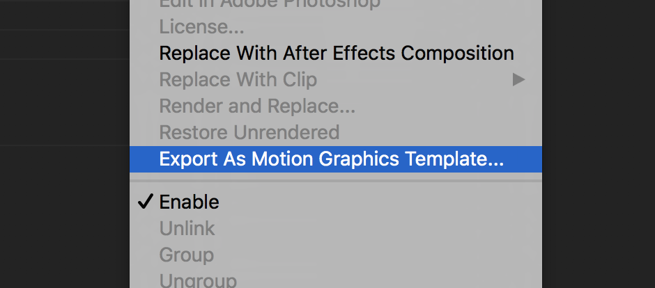 essential graphics panel screenshot