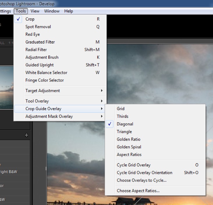 3. Rule of Thirds Grid Photoshop