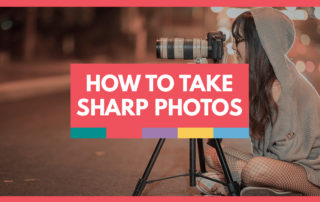 How to take sharp photos video school online