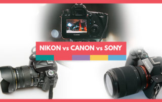 Nikon vs Canon vs Sony