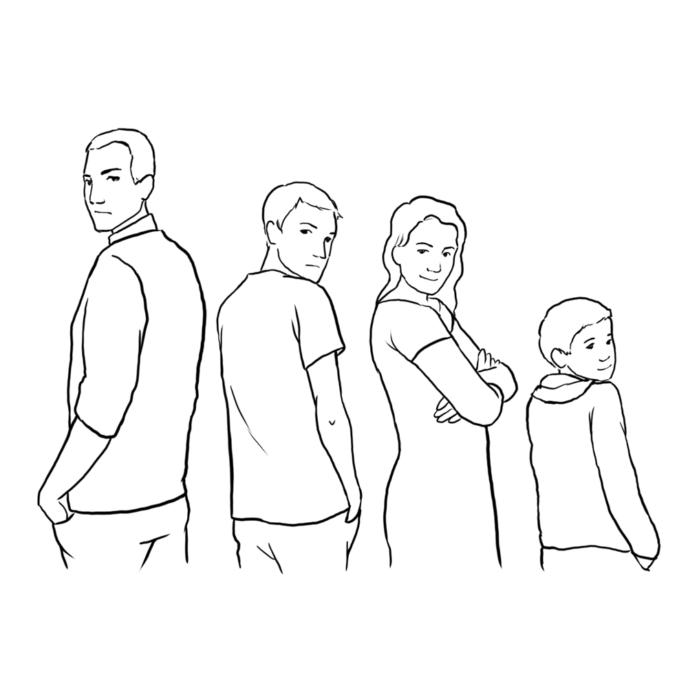 poses for groups