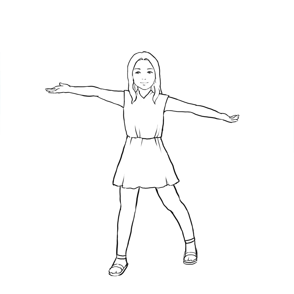 posing ideas for children