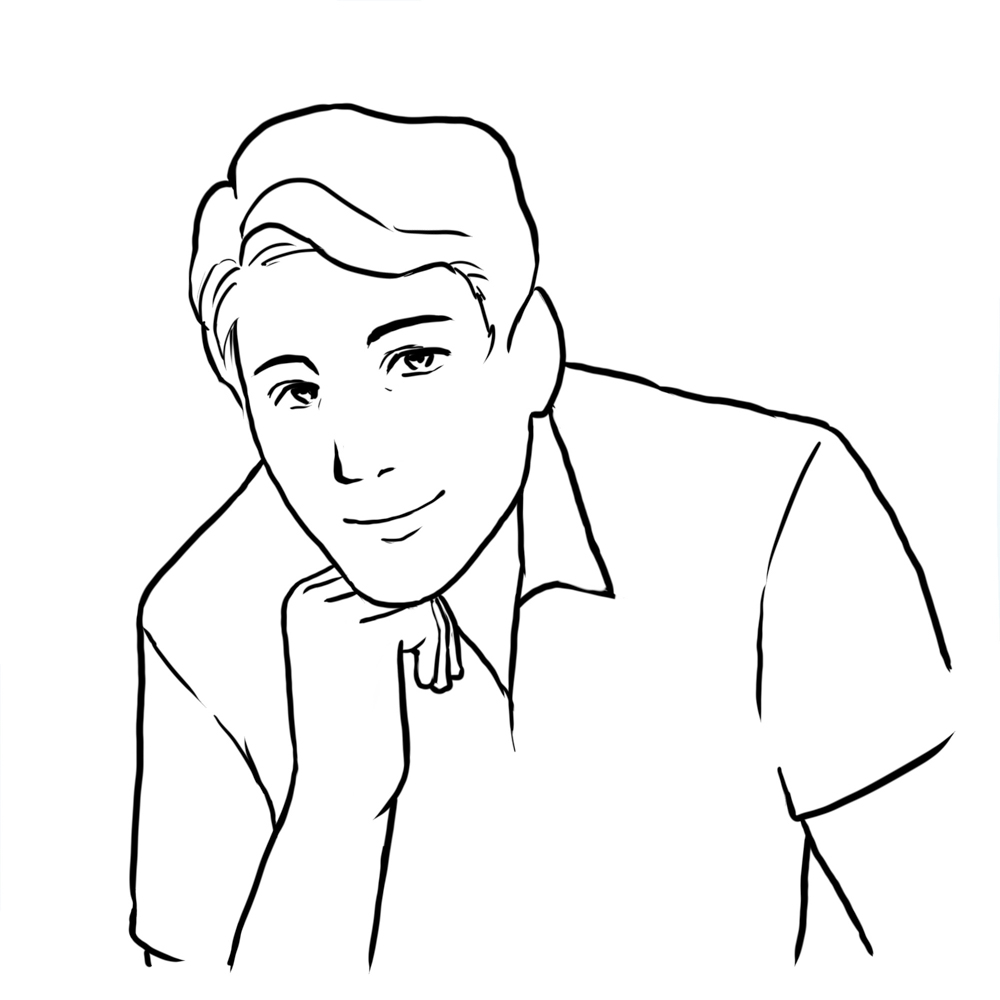 posing idea for men
