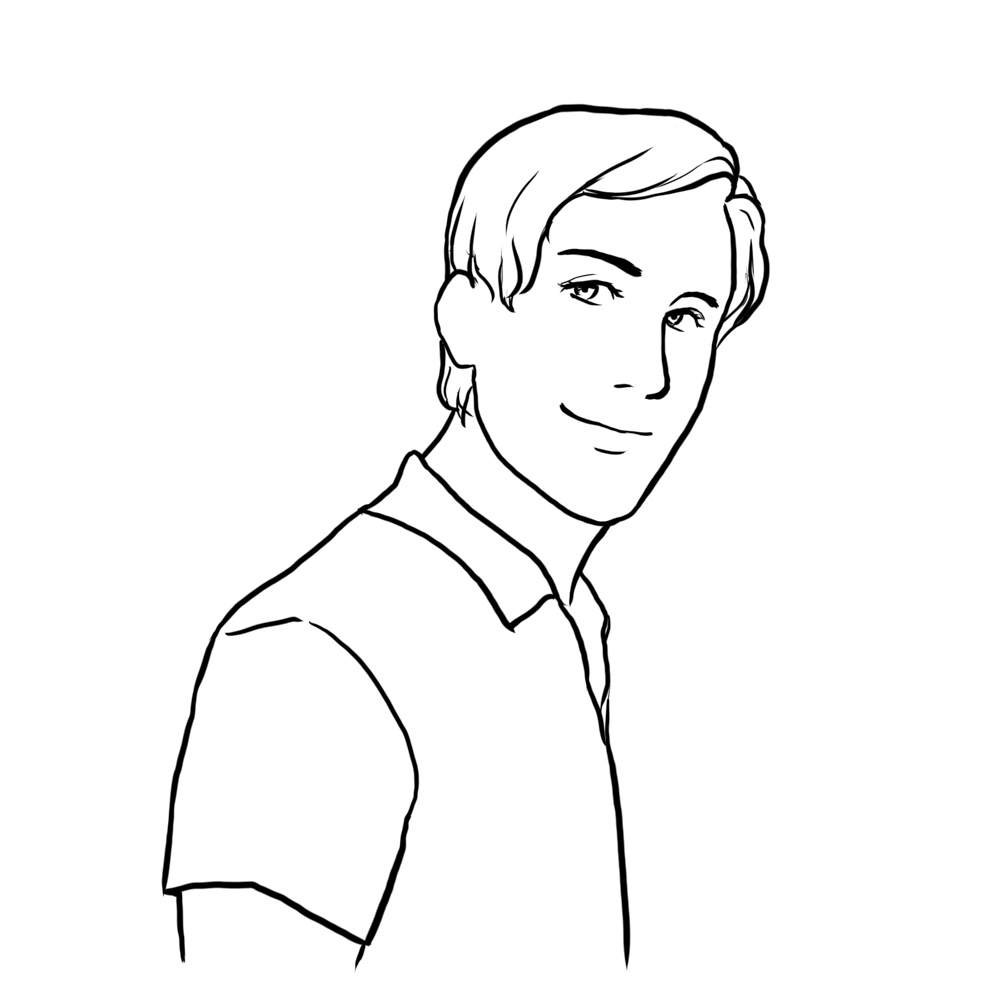 posing idea for men