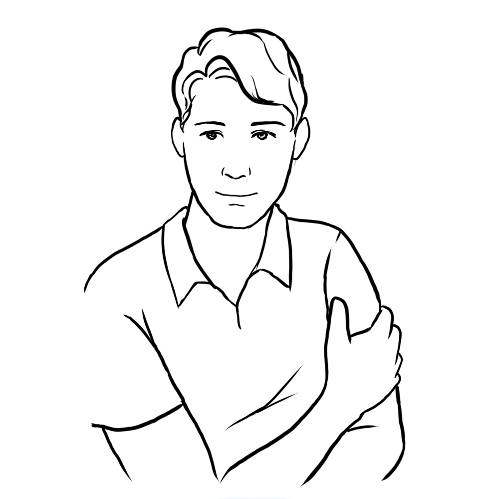 posing idea for men